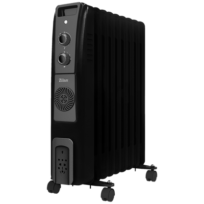 Zilan Radijator uljni + ventilator, 2000 +400 W, 9 rebara - ZLN1956