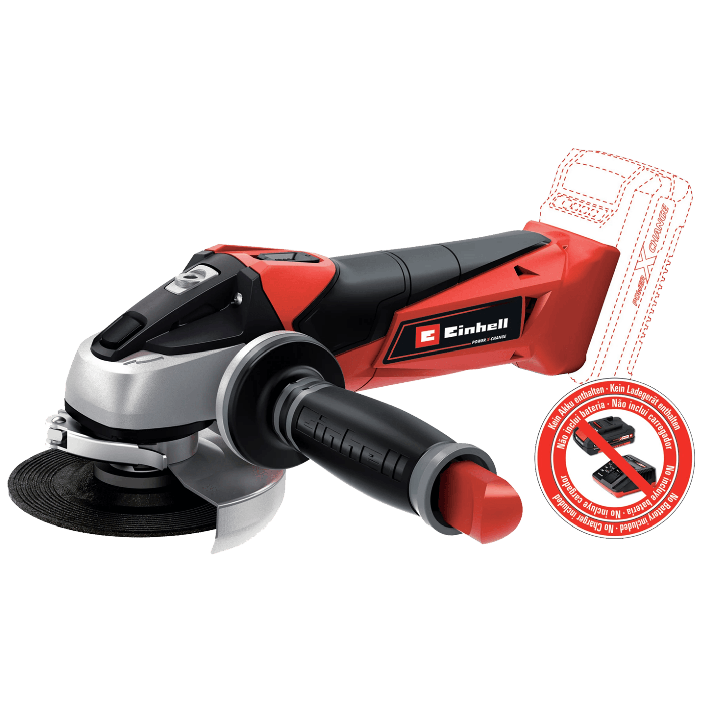Einhell Aku kutna brusilica, bez baterije - PXC Aku TE-AG 18 Li - Solo