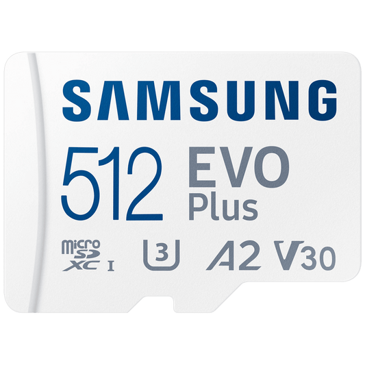 Samsung Micro SDXC kartica, 512GB, 130 MB/s, UHS-I Class 10, Evo - EVO Plus 512GB, 130 MB/s