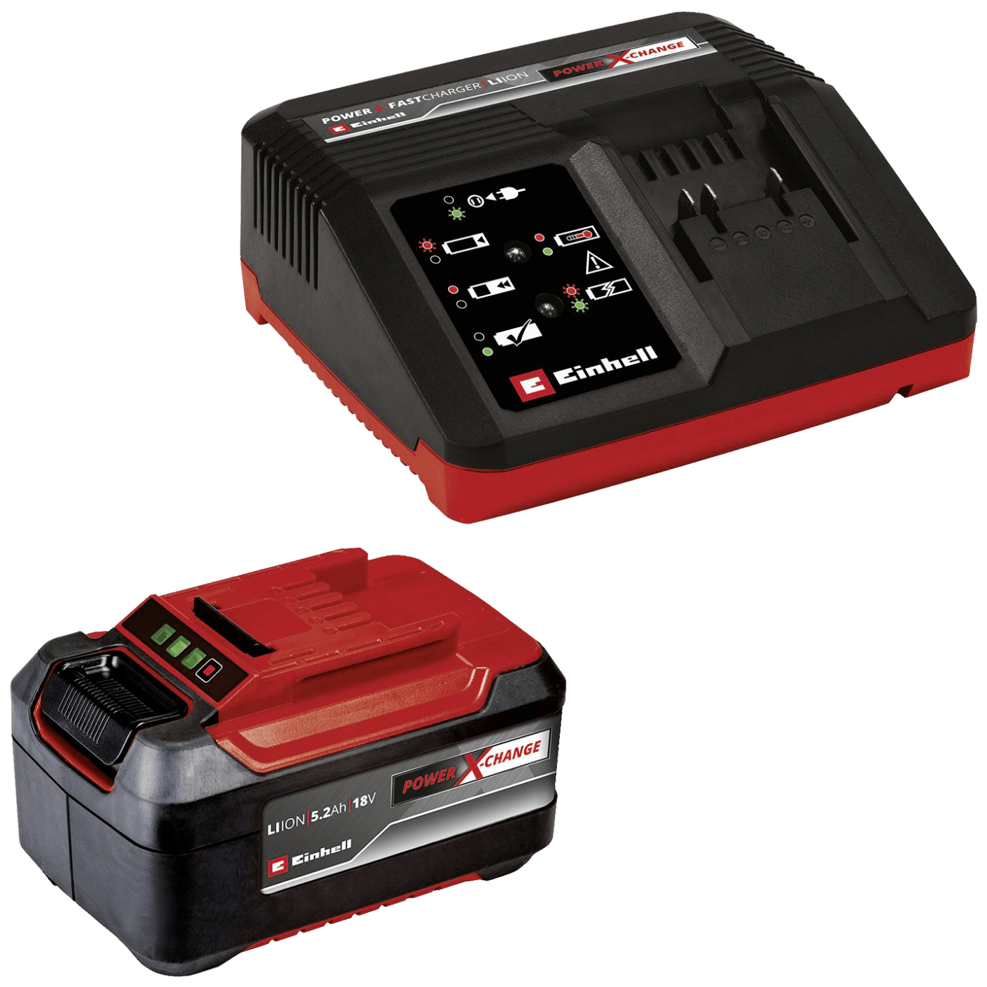 Einhell Set baterija i punjač PXC Starter Kit 18V/5.2AH - 18V 5.2Ah PXC Starter Kit