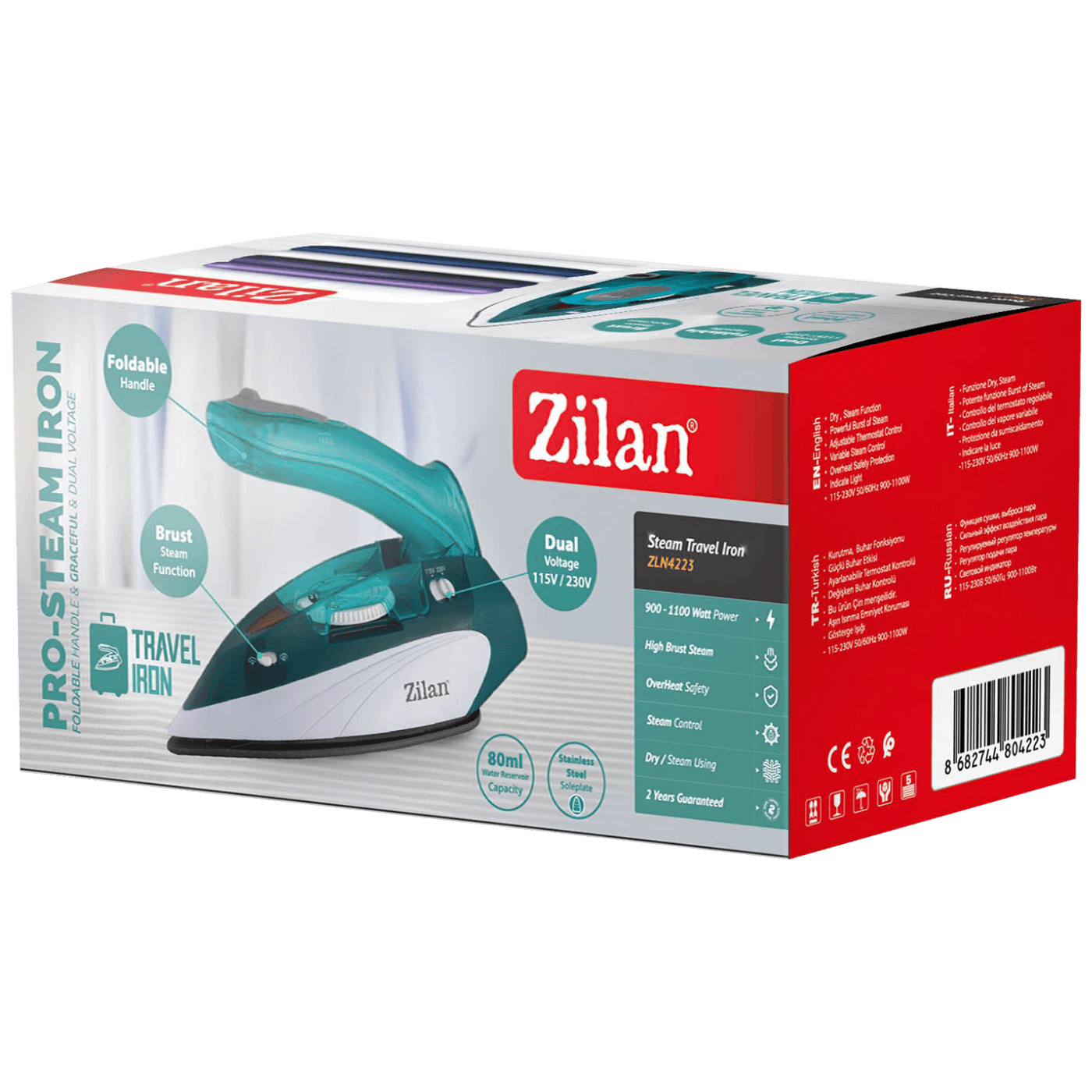 Zilan Pegla na paru, putna, 1100W - ZLN4223
