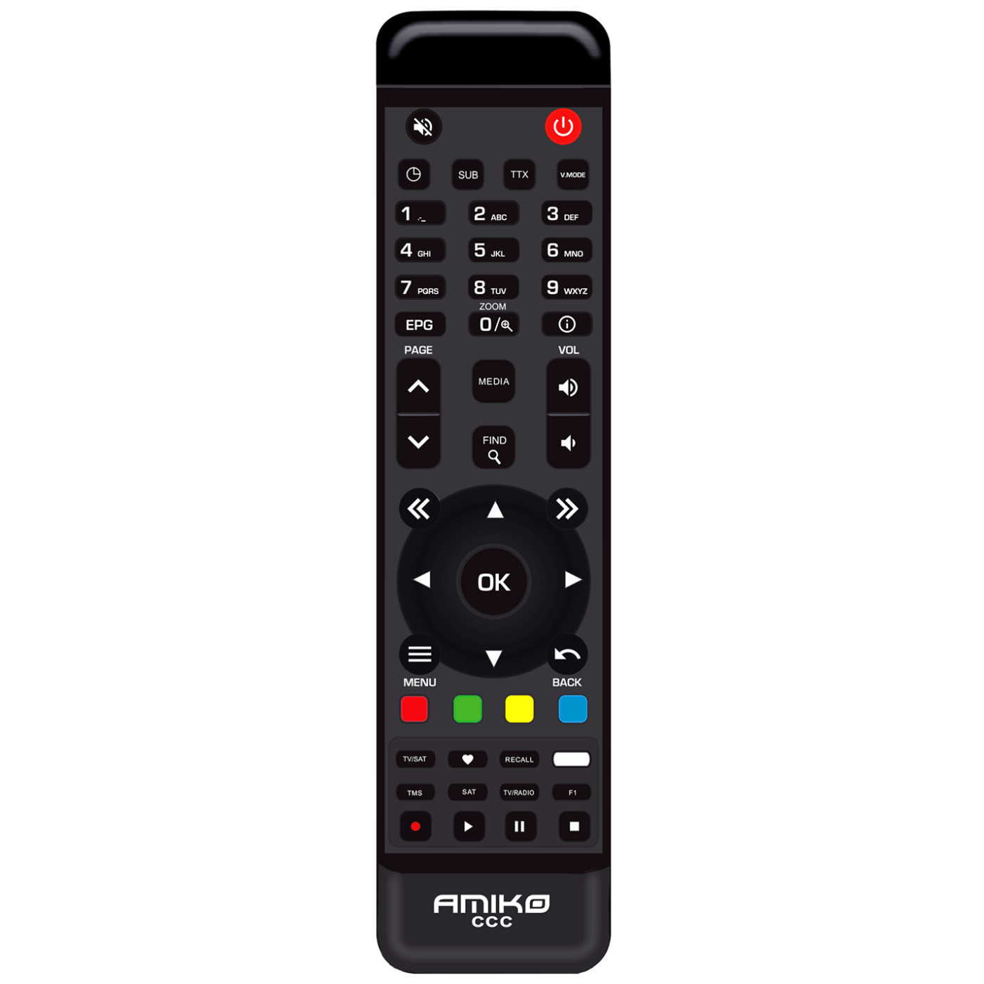 Amiko Prijemnik zemaljski, DVB-T2/C, FullHD, H.265, HDMI, USB - Impulse 3