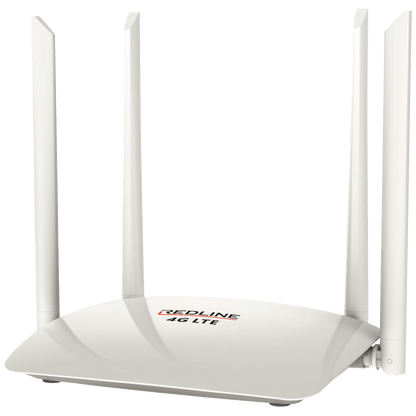 REDLINE Wireless N Router,4G LTE,2 port,300 Mbps,4 x 5 dBi antena - LTE-20