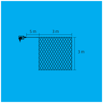 home Dekorativna LED rasvjeta, mreža - KLN 240C/WW