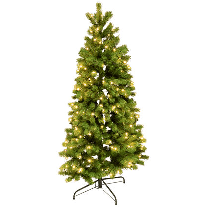 home Dekorativni bor s LED rasvjetom, 3D + 2D iglice, 150 cm - KMF 7/150