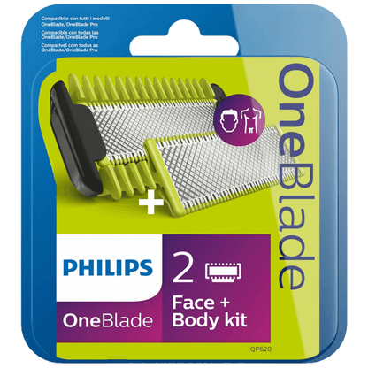 Philips Komplet Lice + Tijelo za OneBlade - QP620/50