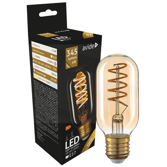 Avide Sijalica, LED 4W, E27, 2700K, 360°, 230V AC, toplo bijela - T45 4W E27