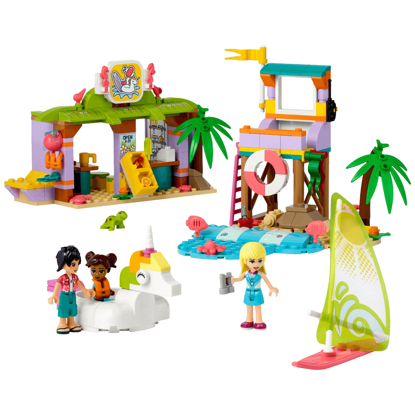 Lego Zabava na plaži za surfere, LEGO Friends