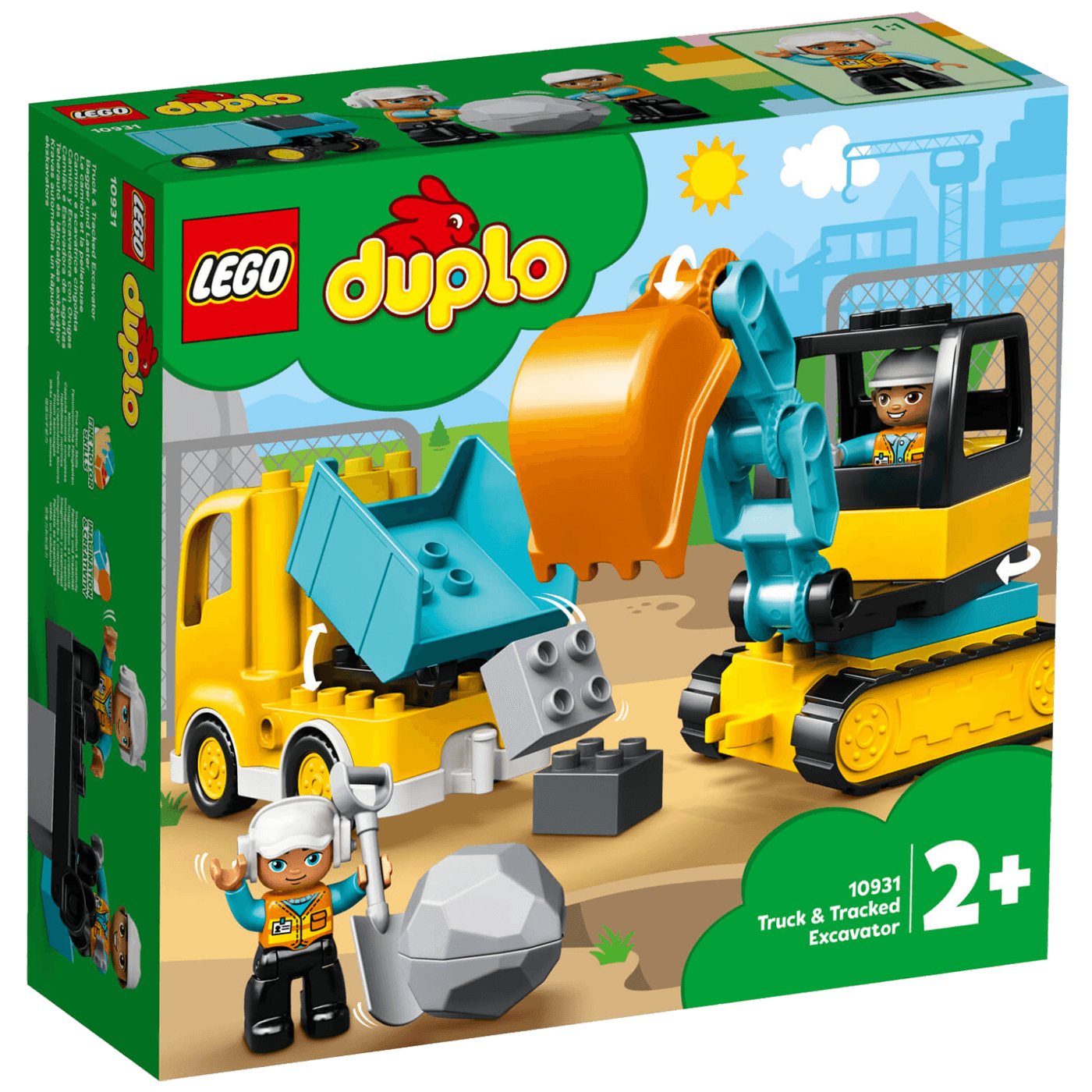Lego Kamion i bager gusjeničar, LEGO Duplo