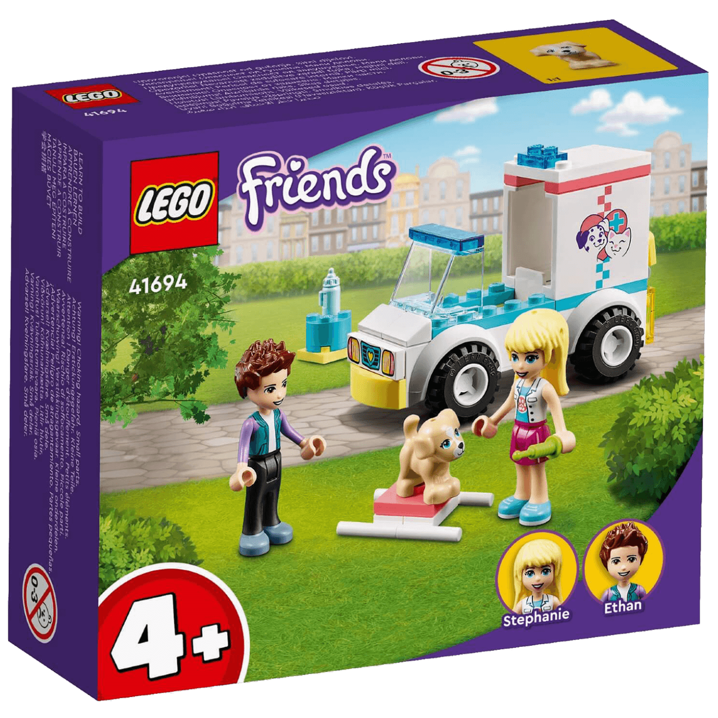 Lego Kola hitne pomoći za ljubimce, LEGO Friends