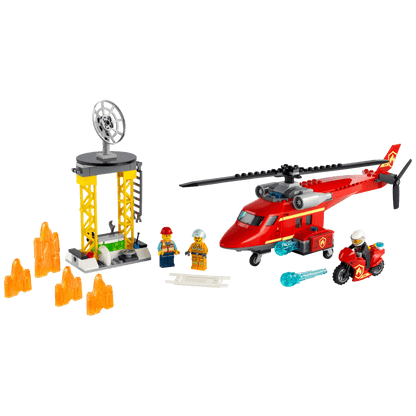 Lego Vatrogasni spasilački helikopter, LEGO City