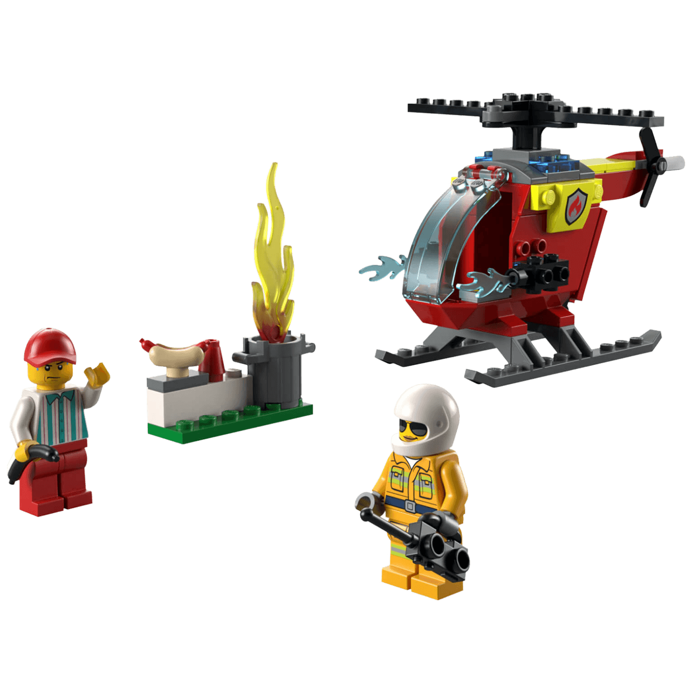 Lego Vatrogasni helikopter, LEGO City