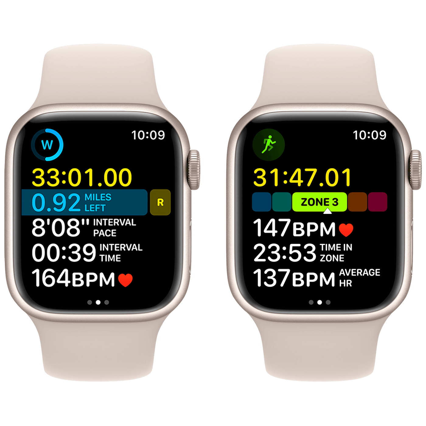 Apple Pametni sat, 1.69" LTPO OLED zaslon, vodootporan BT, WiFi - Watch Series 8 GPS 41mm Starlight