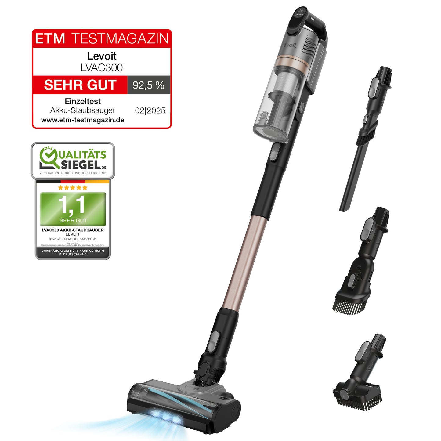 Levoit LVAC-300 Plus bežični štapni usisavač