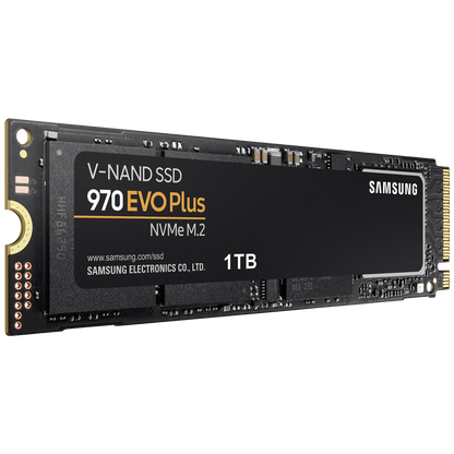 Samsung SSD Disk, 1TB, M.2 NVMe PCIe 3.0, 970 EVO Plus - MZ-V7S1T0BW