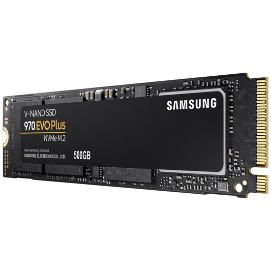 Samsung SSD Disk, 500GB, M.2 NVMe PCIe 3.0, 970 EVO Plus - MZ-V7S500BW