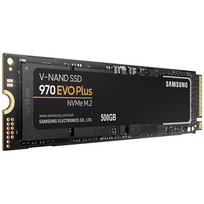 Samsung SSD Disk, 500GB, M.2 NVMe PCIe 3.0, 970 EVO Plus - MZ-V7S500BW