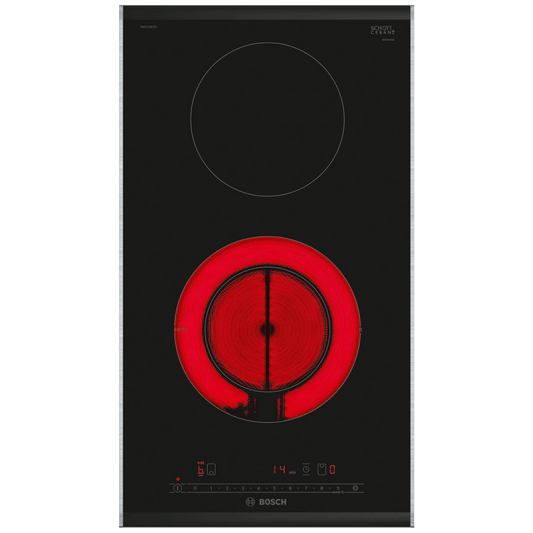 Bosch Ugradbena staklokeramička ploča, domino, 3500W, Serie 6 - PKF375FP2E