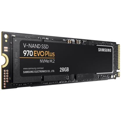 Samsung SSD Disk, 250GB, M.2 NVMe PCIe 3.0, 970 EVO Plus - MZ-V7S250BW