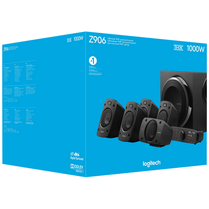 Logitech Zvučnici 5.1, 500W, Logitech Surround Sound - Z906 5.1