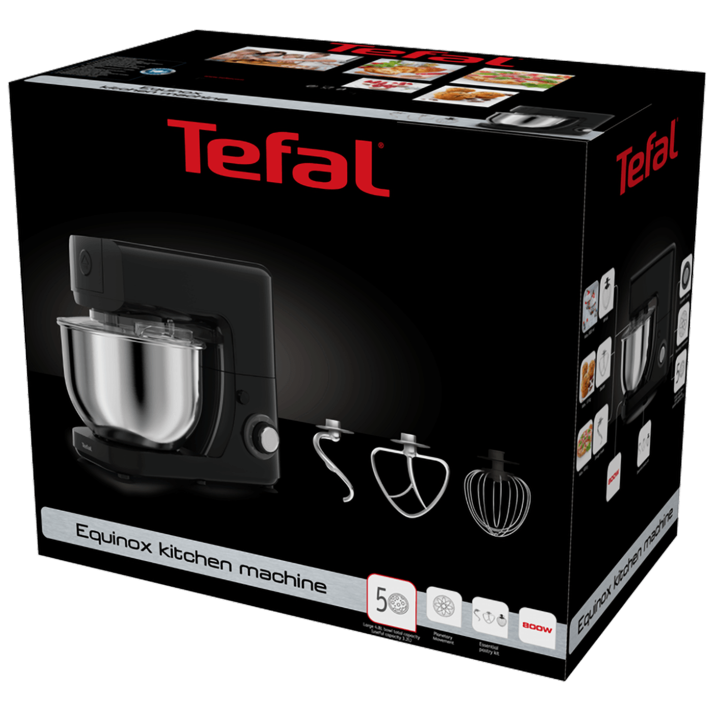Tefal Mikser sa posudom, 800W, 6 brzina, kuhinjski robot - QB15E838