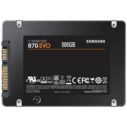 Samsung SSD Disk 2.5", kapacitet 500GB, SATA III, 870 EVO - MZ-77E500B/EU