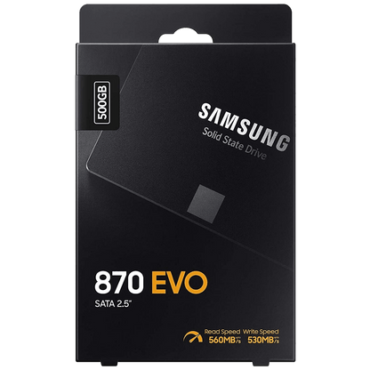 Samsung SSD Disk 2.5", kapacitet 500GB, SATA III, 870 EVO - MZ-77E500B/EU