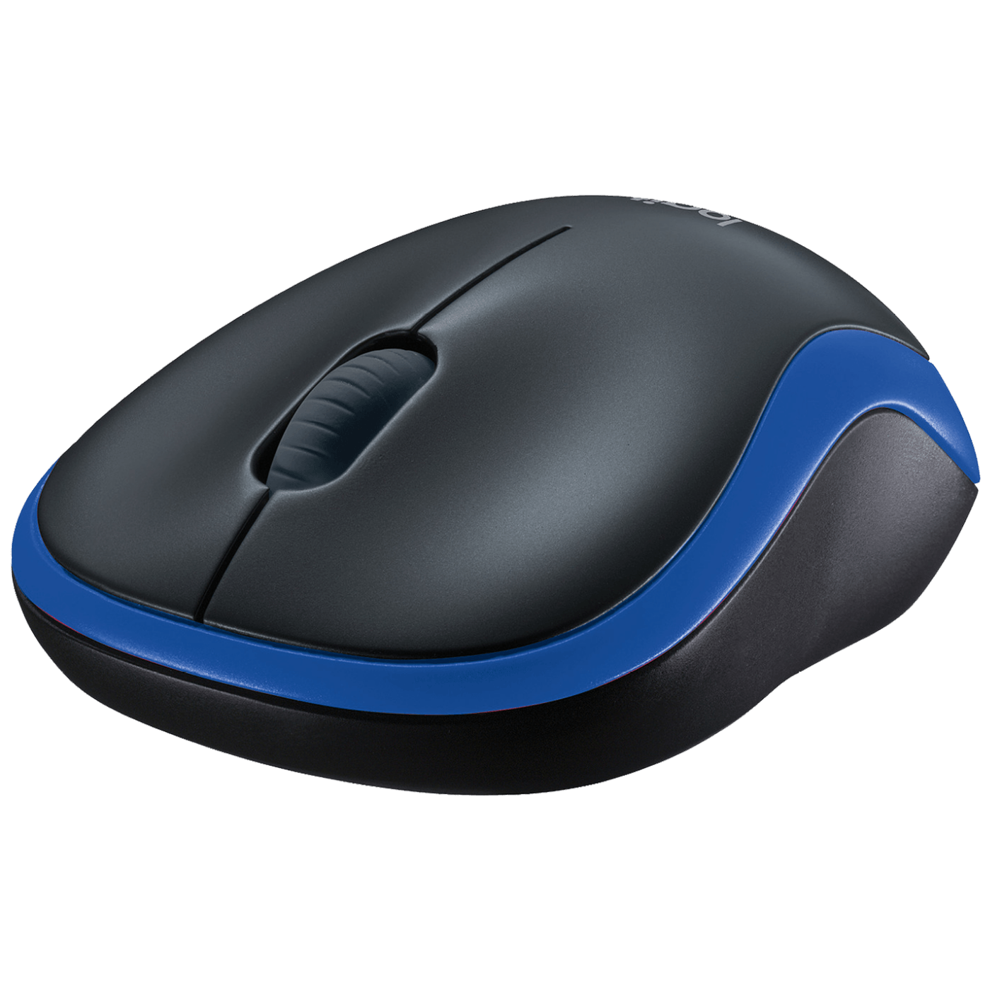 Logitech Miš bežični, 2.4 GHz, 1000 dpi, USB nano, Blue - M185