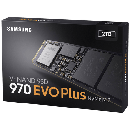 Samsung SSD Disk, 2TB, M.2 NVMe PCIe 3.0, 970 EVO Plus - MZ-V7S2T0BW