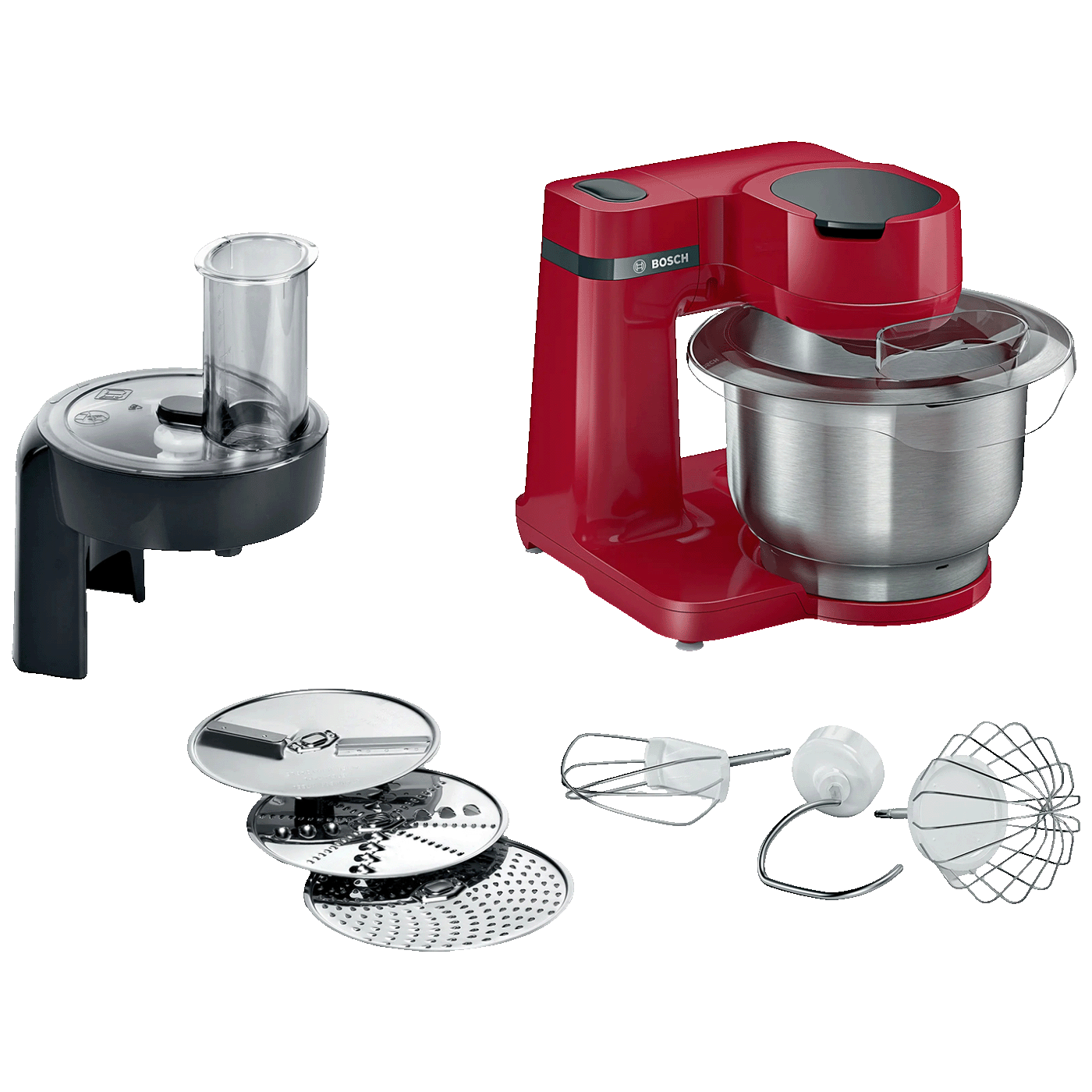 Bosch Mikser sa posudom, 700W, 4 brzina, kuhinjski robot, Serie 2 - MUMS2ER01