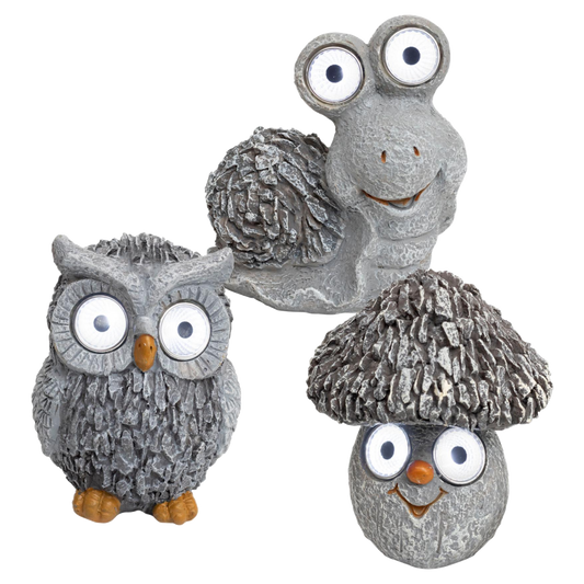 home Solarna vrtna svjetiljka 1 od 3 (gljiva, sova ili  puž) - MX 639