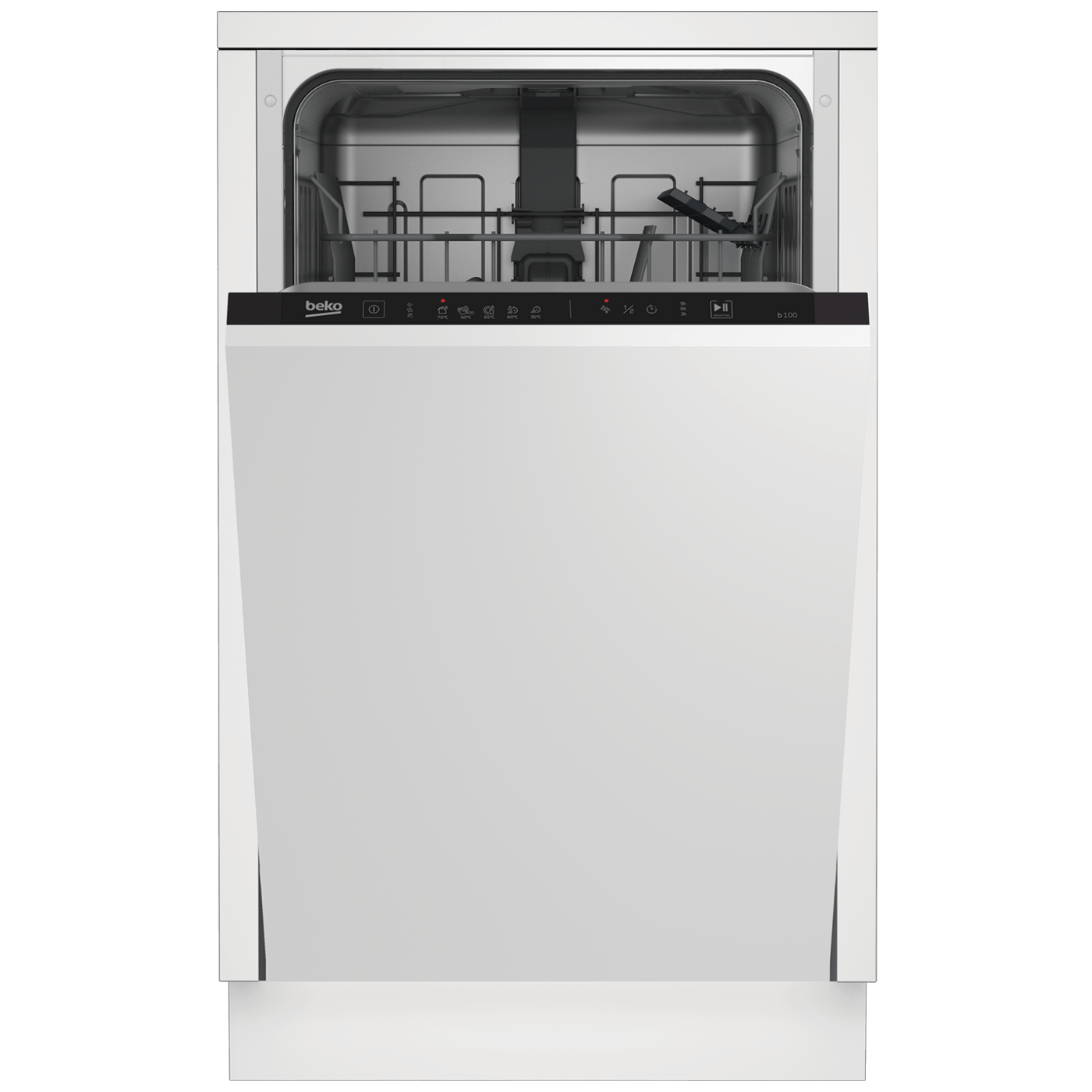 Beko Ugradbena mašina za suđe, 10 setova, 45cm, 5 programa, E - DIS35023
