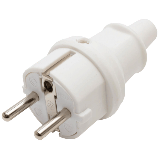 home Utikač strujni, schuko, ravni, gumirani, IP44 - NGD 03