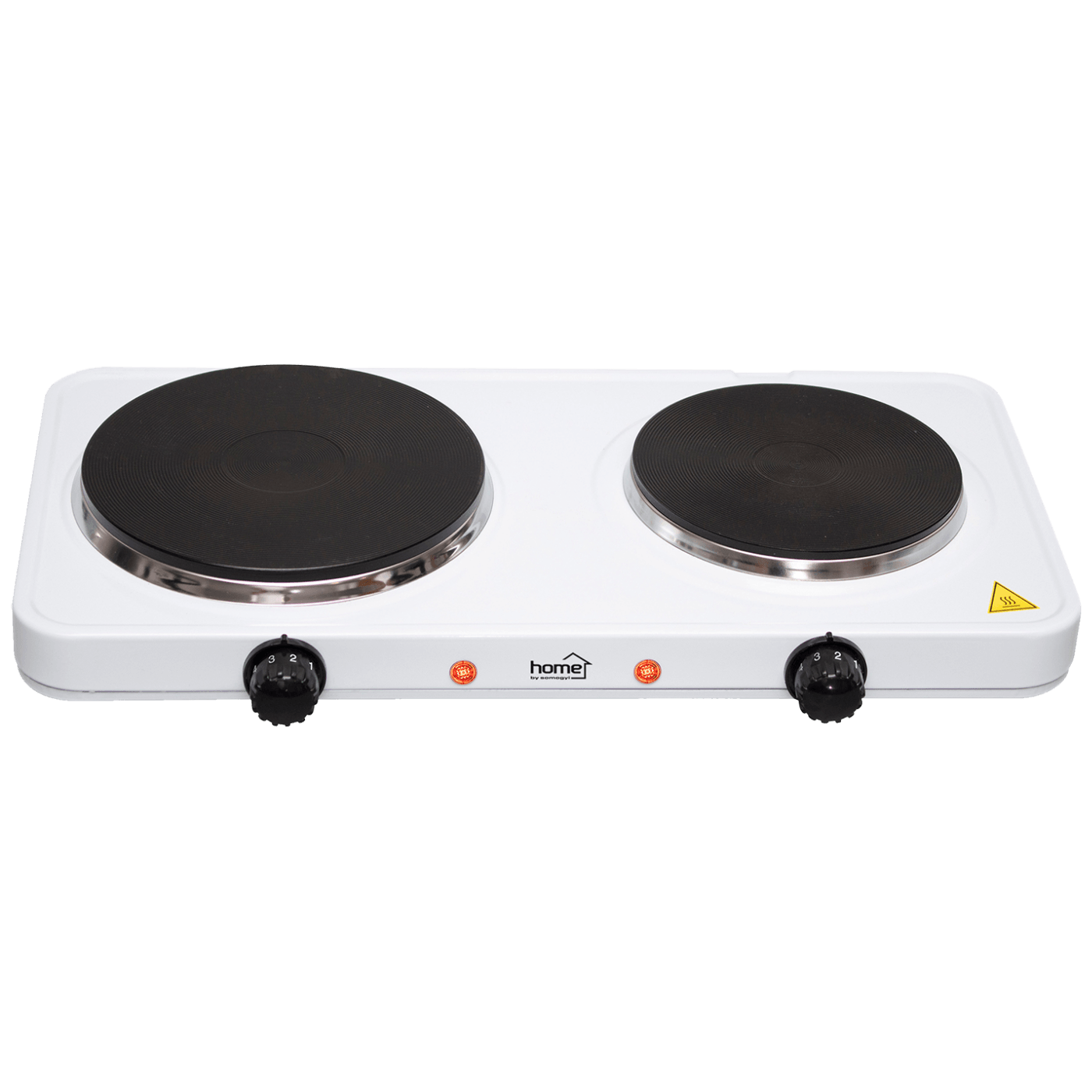 home Električno kuhalo, 2 ploče - 15/18 cm, 2500 W, bijela - HG R 02WH