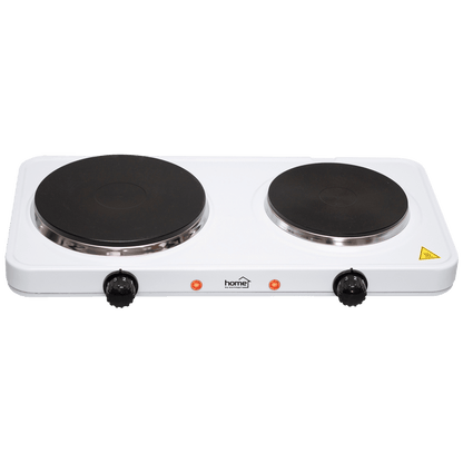 home Električno kuhalo, 2 ploče - 15/18 cm, 2500 W, bijela - HG R 02WH
