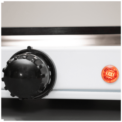 home Električno kuhalo, 2 ploče - 15/18 cm, 2500 W, bijela - HG R 02WH