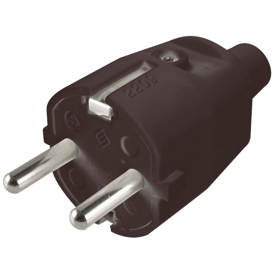 home Utikač strujni, schuko - NED 1/BK