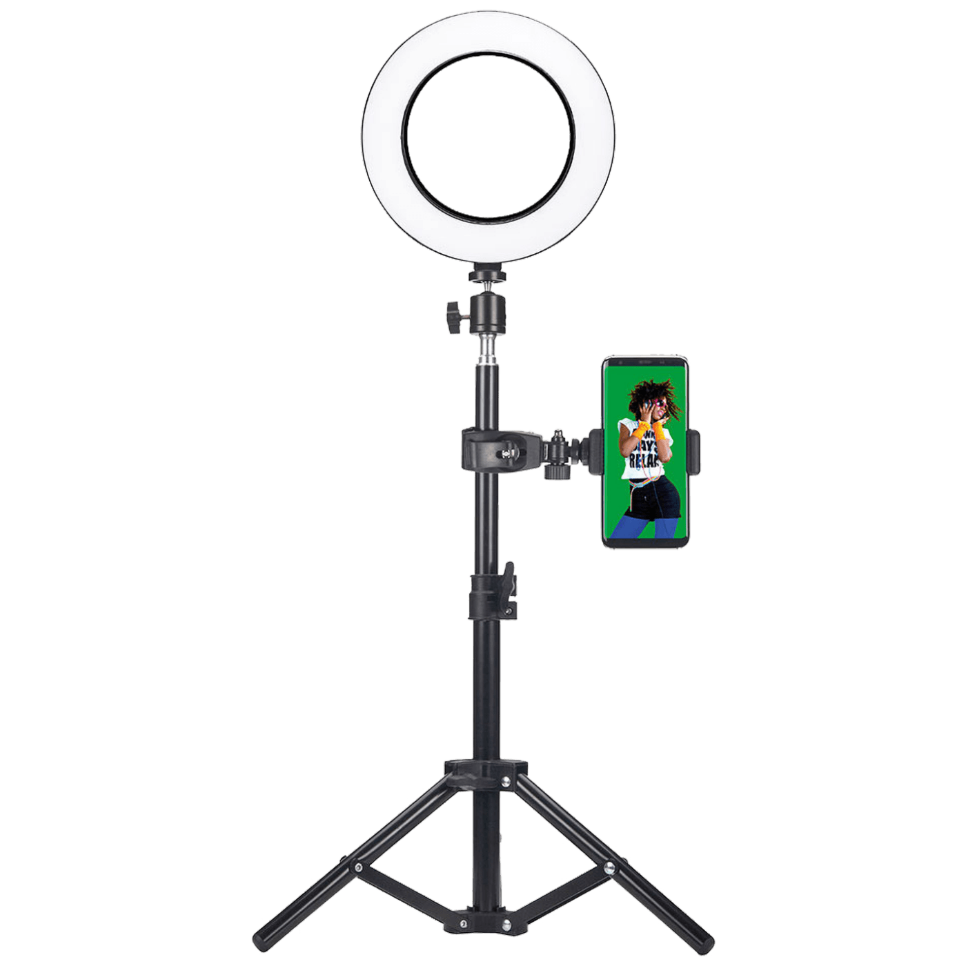 Easypix Photo studio, LED svjetlo, tripod, mikrofon, zelena pozadina - MyStudio Studio Kit