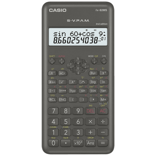 Casio Kalkulator, školski, 240 funkcija - FX-82MS-2