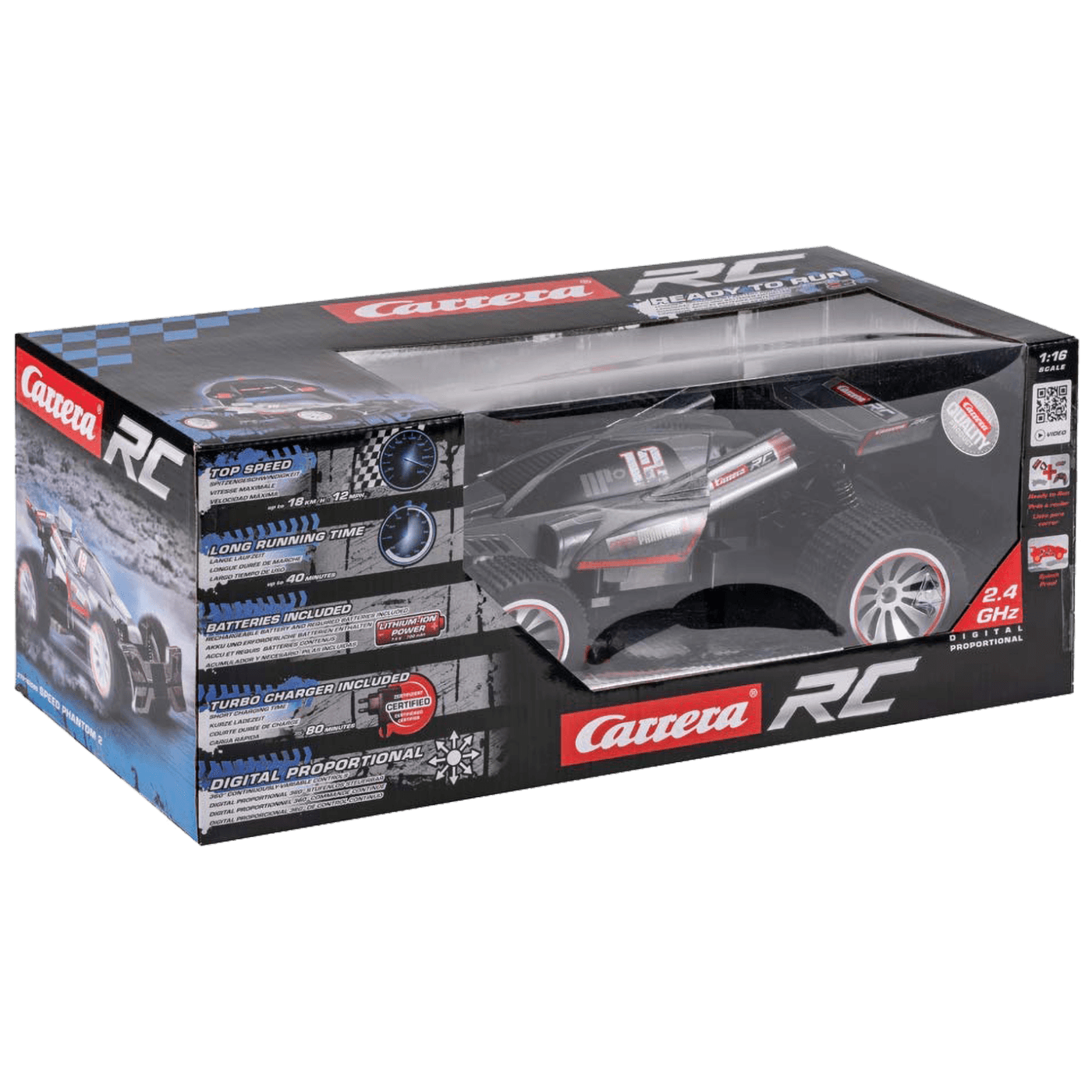 Carrera Automobil sa daljinskim upravljačem, Speed Phantom 2 - RC 2,4GHz Speed Phantom 2