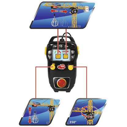 Dickie Toys Igračka , kran sa daljinskim upravljačem - Mega Crane