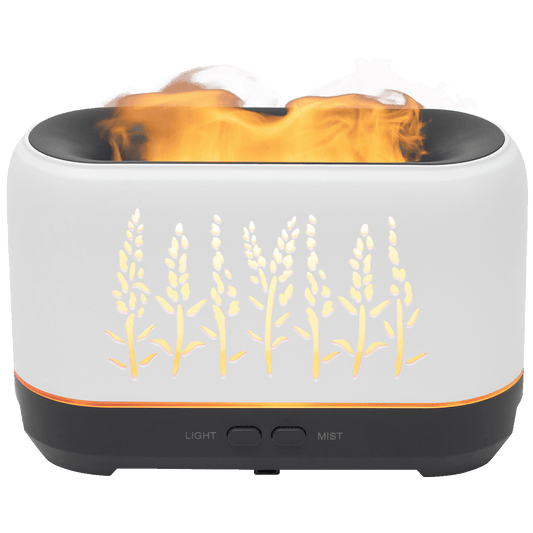 home Ultrazvučni aroma difuzor, ovlaživač, efekt plamena, 200ml - AD 200F