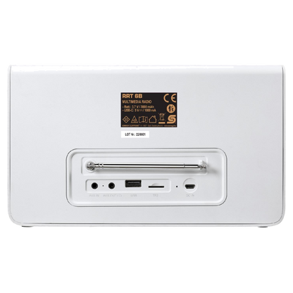 SAL Retro radio, AM-FM-BT-USB-mSD - RRT 6B