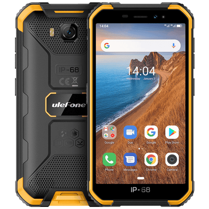 ulefone Smartphone 5.0", RAM 2GB, DualSIM, 4000mAh, 8/5 Mpx - Armor X6 2GB/16GB Orange