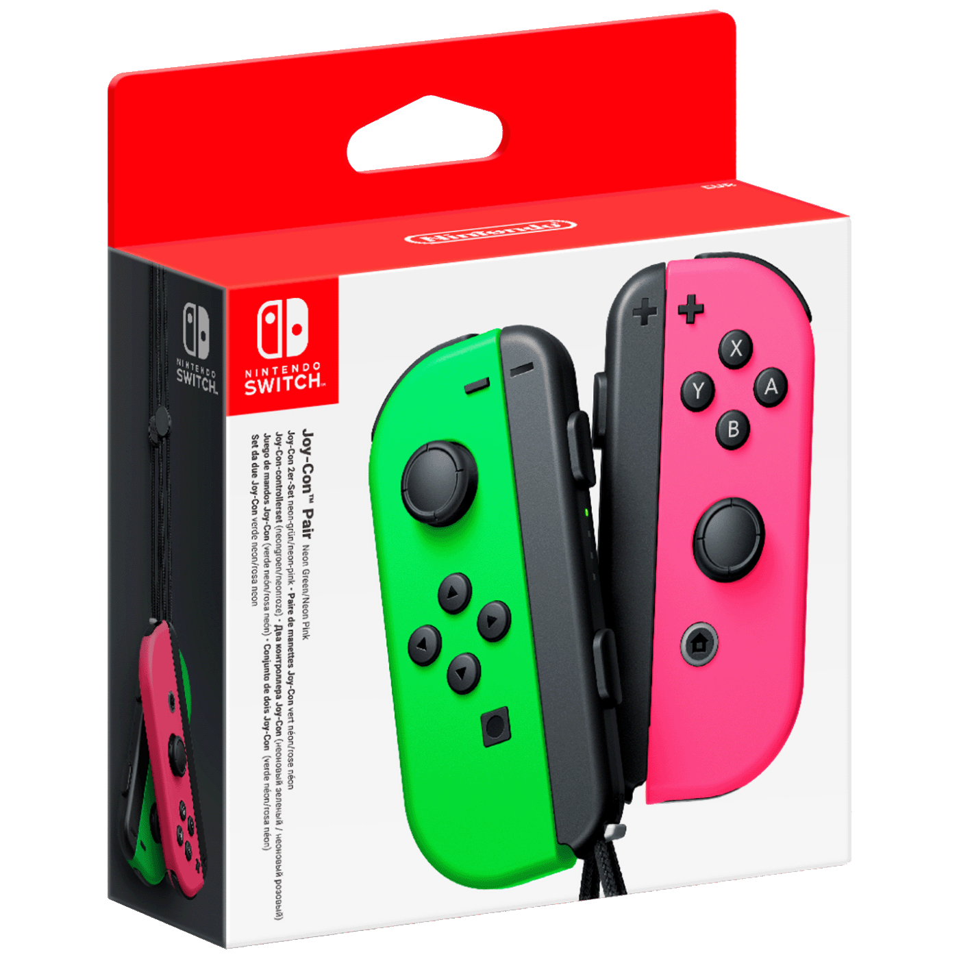 Nintendo Joy-Con za Nintendo Switch, Bluetooth, Neon Green/Neon Pink - Switch Joy-Con Green/Pink