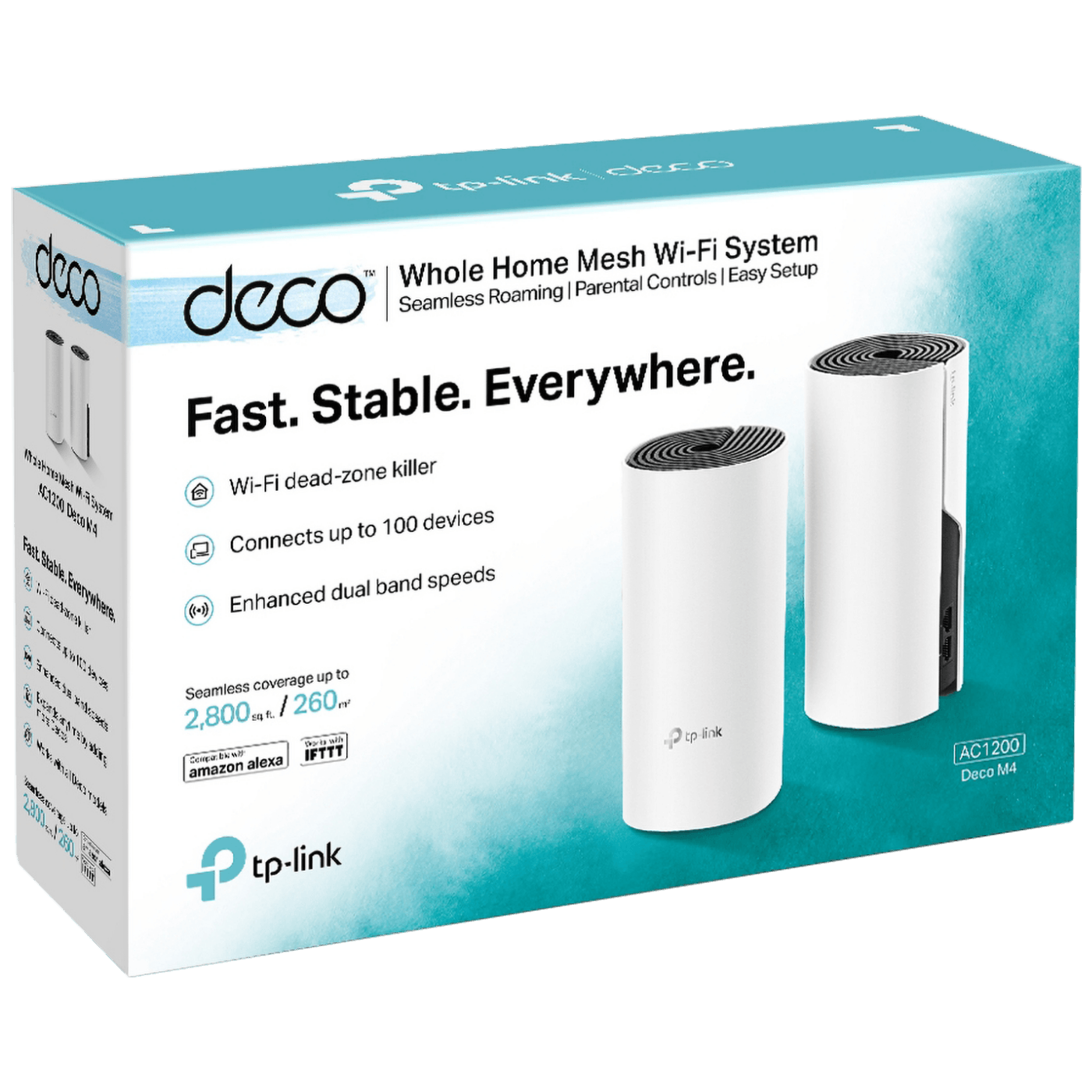 TP-LINK Router AC1200,   Wi-Fi sistem za cijeli dom - DECO-M4(2-PACK)