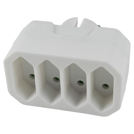 home Strujni razdjeljnik, 4 x Euro utičnice - NV 24/WH