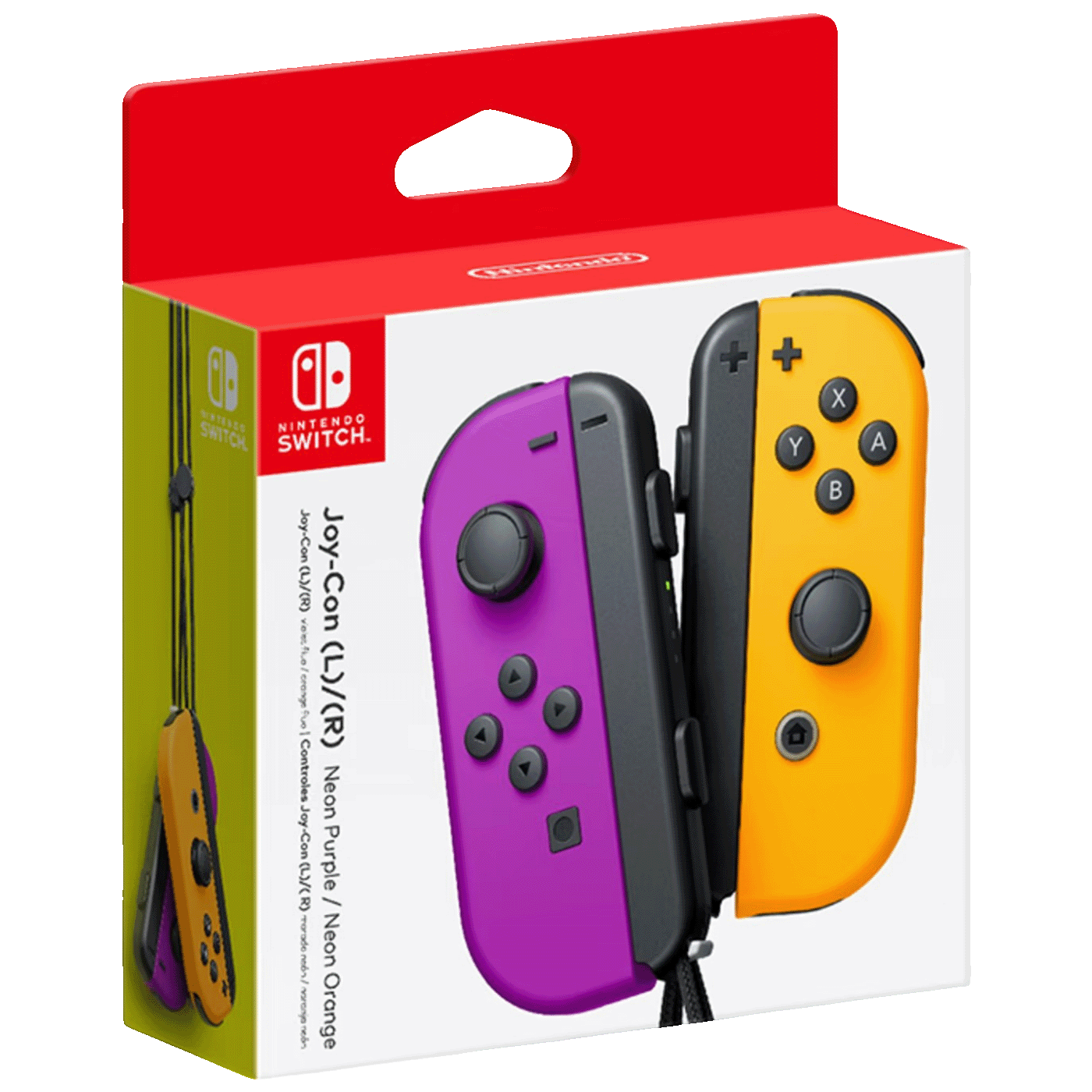 Nintendo Joy-Con za Nintendo Switch,Bluetooth,Neon Purple/Neon Orange - Switch Joy-Con Purple/Orange