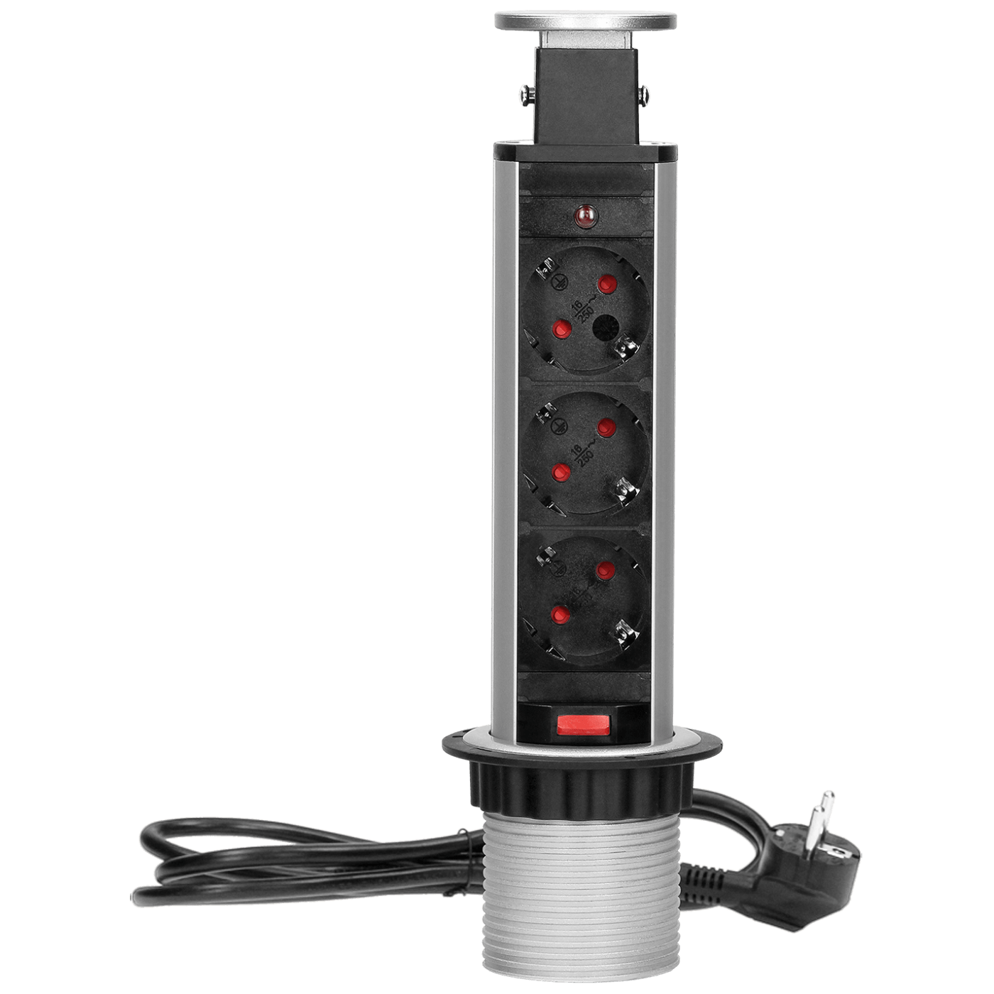 Orno Produžni kabel sa 3 x Schuko utičnice, ugradbena - OR-AE-1347(GS)