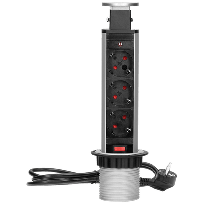 Orno Produžni kabel sa 3 x Schuko utičnice, ugradbena - OR-AE-1347(GS)